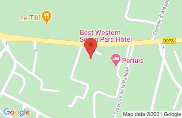 Lieu de stages BEST WESTERN sur la carte de Pertuis