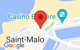 Plan Google Stage recuperation de points Saint-Malo 35400, Place Chateaubriand