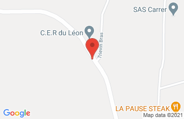Lieu de stages Plouvorn sur la carte de Plouvorn