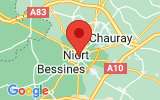 Plan Google Stage recuperation de points Niort 79000, 