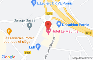 Lieu de stages LE MAURITIA sur la carte de Pornic
