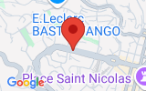 Plan Google Stage recuperation de points Bastia 20200, Avenue Jean Zuccarelli