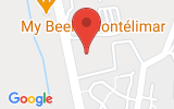 Plan Google Stage recuperation de points Montélimar 26200, 100 Route de Valence