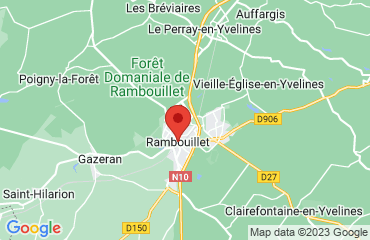 Lieu de stages Hotel Mercure Rambouillet Relays du Chateau sur la carte de Rambouillet