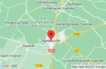 Lieu de stages VILLA RAMBOUILLET sur la carte de Rambouillet