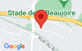 Plan Google Stage recuperation de points Nantes 44300, 50 Rue de l'Ouche Buron