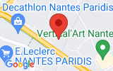 Plan Google Stage recuperation de points Nantes 44300, 27 Rue du Chemin Rouge