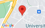 Plan Google Stage recuperation de points Villeneuve-d'Ascq 59650, 7 Avenue Paul Langevin