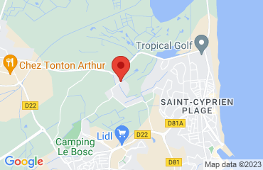 Lieu de stages SAINT CYPRIEN sur la carte de Saint-Cyprien