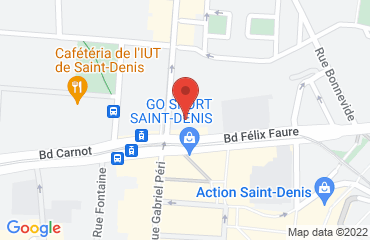 Lieu de stages EURO HOTEL SOVEREIGN sur la carte de Saint-Denis