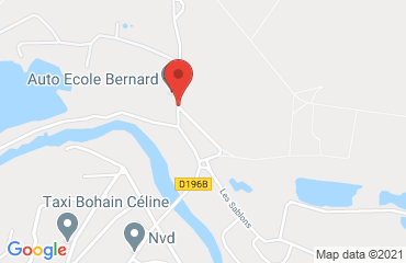 Lieu de stages AUTO ECOLE BERNARD sur la carte de Saint-Dizier