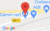 Plan Google Stage recuperation de points Lézignan-Corbières 11200, 65 Ter Avenue Frédéric Mistral