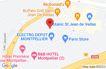 Lieu de stages Hôtel Prime sur la carte de Saint-Jean-de-Védas