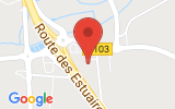 Plan Google Stage recuperation de points Saint-Quentin-sur-le-Homme 50220, 47 Rue des Estuaires