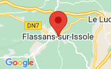 Plan Google Stage recuperation de points Flassans-sur-Issole 83340, 