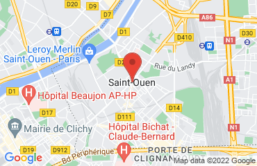 Lieu de stages ENT G7 TAXIS SERVICES sur la carte de Saint-Ouen