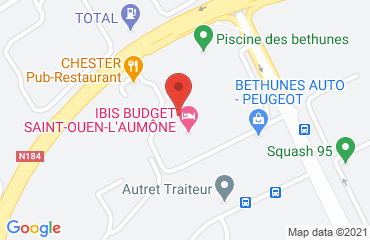 Lieu de stages Hôtel Balladins sur la carte de Saint-Ouen-l'Aumône