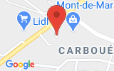 Plan Google Stage recuperation de points Mont-de-Marsan 40000, 1410 Avenue du Maréchal Juin