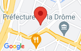 Plan Google Stage recuperation de points Valence 26000, 8 Rue de la manutention