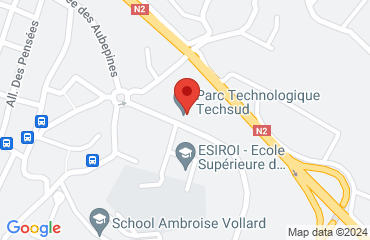 Lieu de stages PERMIS A POINTS 974 sur la carte de Saint-Pierre