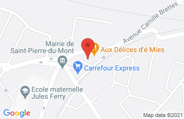 Lieu de stages AUTO ECOLE ECL sur la carte de Saint-Pierre-du-Mont