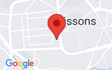 Plan Google Stage recuperation de points Soissons 02200, 62 Boulevard Jeanne d'Arc