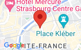 Plan Google Stage recuperation de points Strasbourg 67000, 20 Rue Du Jeu Des Enfants
