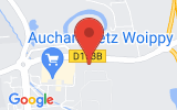Plan Google Stage recuperation de points Woippy 57140, 45 Rue FORT GAMBETTA