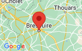 Plan Google Stage recuperation de points Bressuire 79300, 