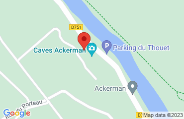 Lieu de stages ACKERMAN sur la carte de Saumur