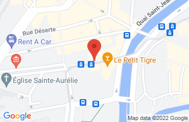 Lieu de stages HOTEL PAX sur la carte de Strasbourg