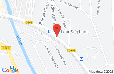 Lieu de stages NEX Hotel sur la carte de Tarbes