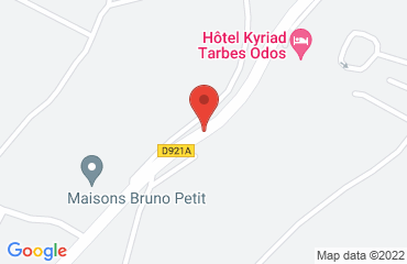 Lieu de stages KYRIAD sur la carte de Tarbes