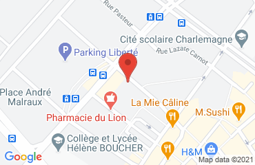 Lieu de stages THIONVILLE 28 Rue Du Manege Face Au Théatre sur la carte de Thionville