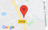 Plan Google Stage recuperation de points Metz 57050, 3 Rue Pierre Boileau