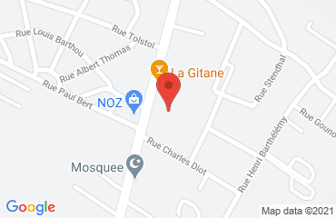 Lieu de stages PEPS AND GO (anciennement AE BREMAUD) sur la carte de Thouars