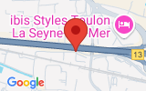 Plan Google Stage recuperation de points Six-Fours-les-Plages 83140, Chemin de Bassaquet