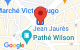Plan Google Stage recuperation de points Toulouse 31000, 18 Allée Jean Jaurès