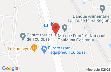 Lieu de stages marché d’intérêt national toulouse metropole sur la carte de Toulouse