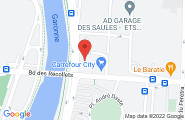 Lieu de stages APSB-Association pour la Promotion des Salles du Belvédère sur la carte de Toulouse
