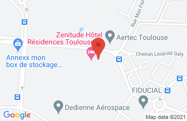 Lieu de stages Zenitude HôtelRésidences Parc de l'Escale sur la carte de Toulouse