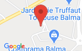 Plan Google Stage recuperation de points Balma 31130, 6 Rue le Corbusier