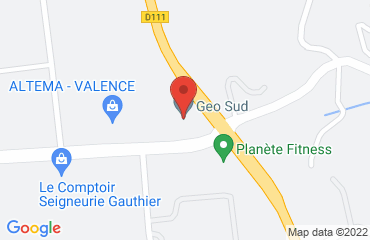 Lieu de stages BURO CLUB VALENCEHS sur la carte de Valence