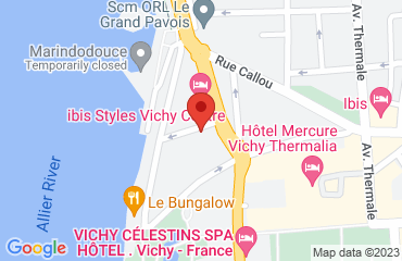 Lieu de stages Ibis Styles sur la carte de Vichy