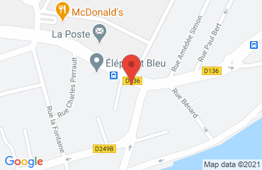 Lieu de stages E.F.E.R Formations sur la carte de Villeneuve-le-Roi