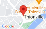 Plan Google Stage recuperation de points Thionville 57100, 9 Allée Raymond Poincaré