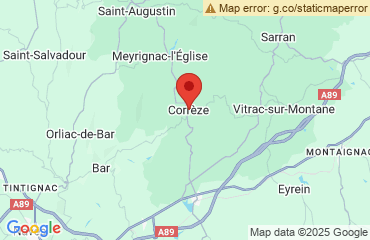Carte Corrèze (19)
