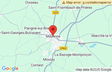Carte Mayenne (53)