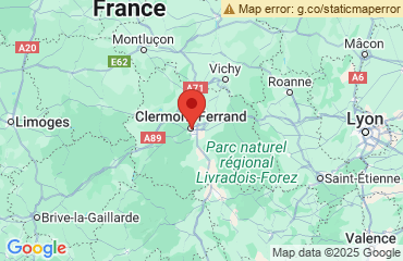 Carte Puy-de-Dôme (63)