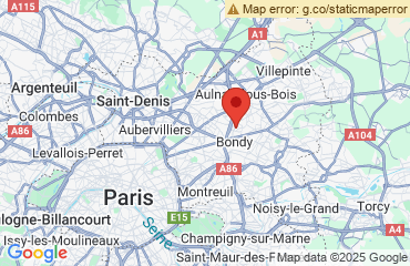Carte Seine-Saint-Denis (93)